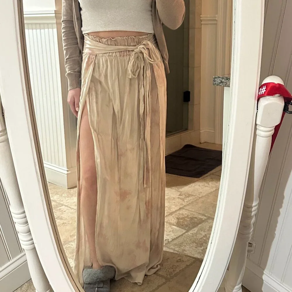 Planet Blue/Blue Life Grace Wrap Skirt - Picture 2 of 4